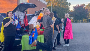 NWSCC holds drive-thru trunk or treat on Phil Campbell campus