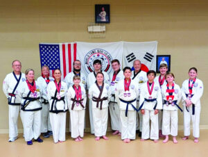 All American Tang Soo Do students participate in competition