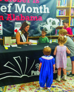 Local author helps promote Beef Month