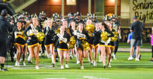 Golden Tigers finish regular football season with senior night loss to Athens