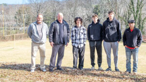 RHS students help fix up old junior high field